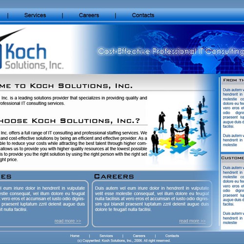 $500.00 Website template (Design only) Design by pinoydesign