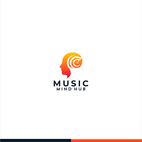 A logo with impact for global membership platform which revolutionises mental health in music Design by deer203A