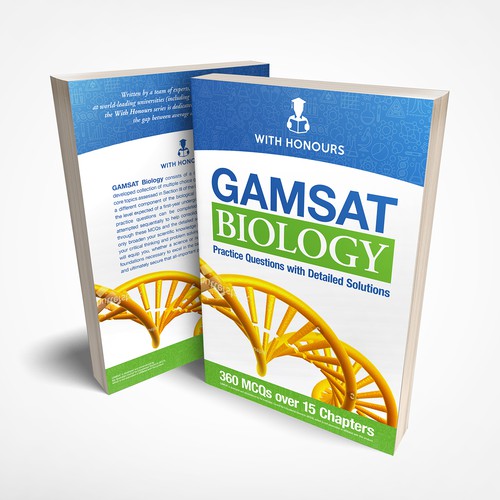 Book cover for first in a series of university textbooks/revision guides Design by AleMiglio