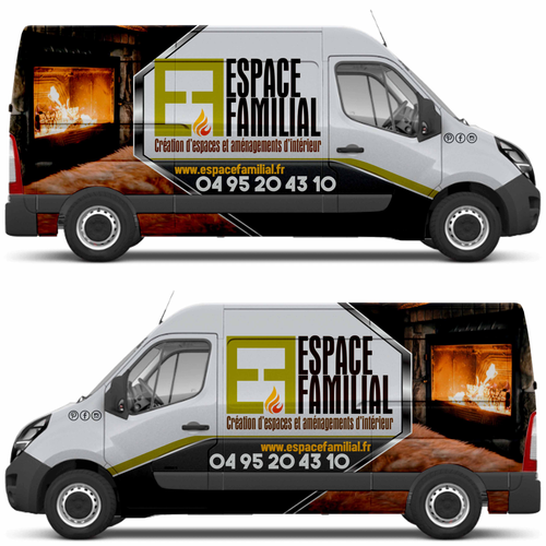 Car, truck or van wrap contest entry by TANSA ART