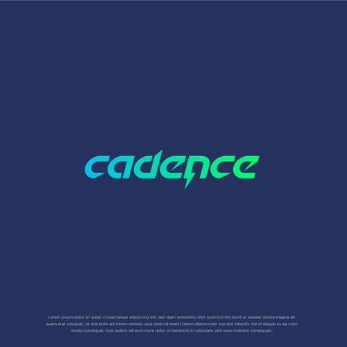 Logo for "Cadence" Marketing Agency! Design by reza007