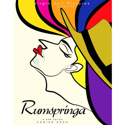 Create movie poster for a web series called Rumspringa Diseño de NM17