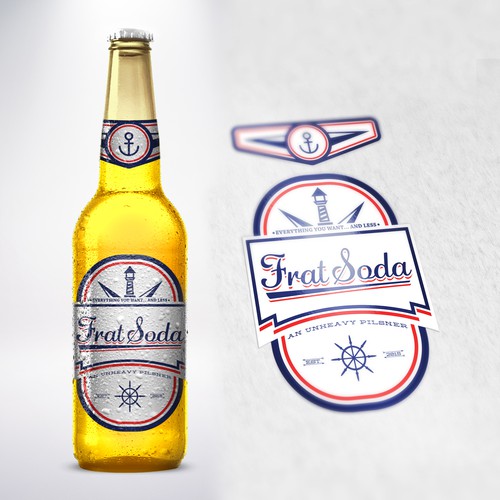 Create a logo for a new breed in light beer - Frat Soda! | Logo design ...