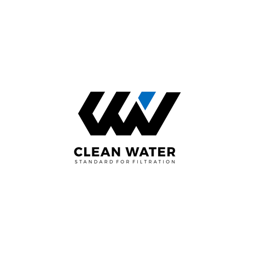 Simple Clean Logo for Water Filtration Company Design by PATIS