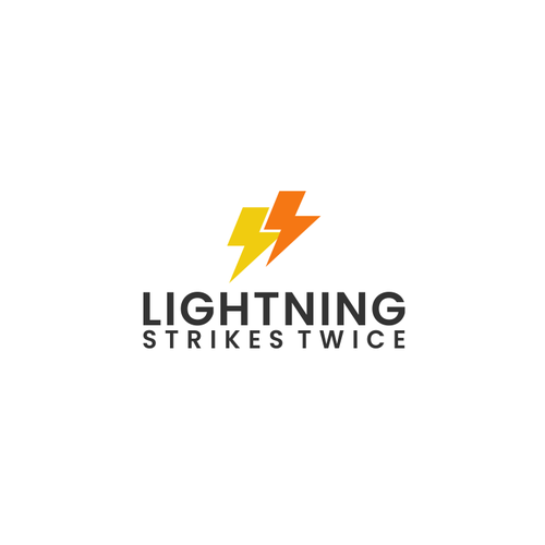 Design a Lightning Strikes Twice logo for a book publisher fighting climate change! Design by Gyan S™