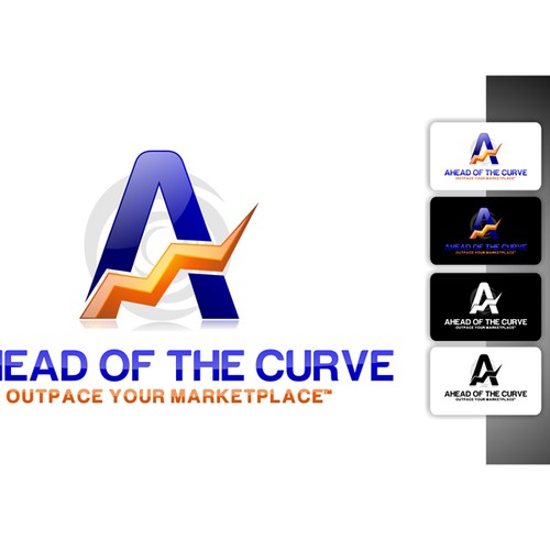 Ahead of the Curve needs a new logo Design by aristoart