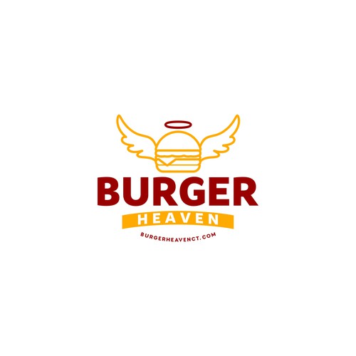 Burger Heaven high quality food logo for main building signage Design by Julia   Fernandes