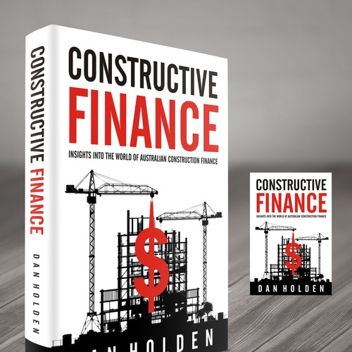 Book Cover for "Constructive Finance" Design by Irexz !!