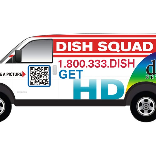 Diseño de V&S 002 ~ REDESIGN THE DISH NETWORK INSTALLATION FLEET de The Visual Wizard