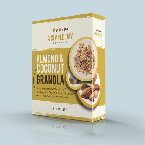 A Simple Day Granola Box Design Design by ilonaGi