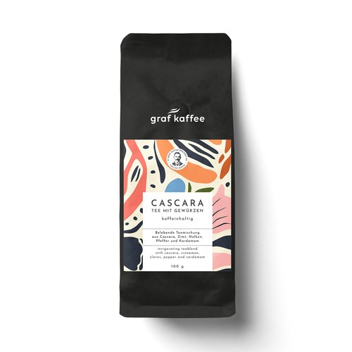 MKaufholdさんのCascara tea labelデザイン