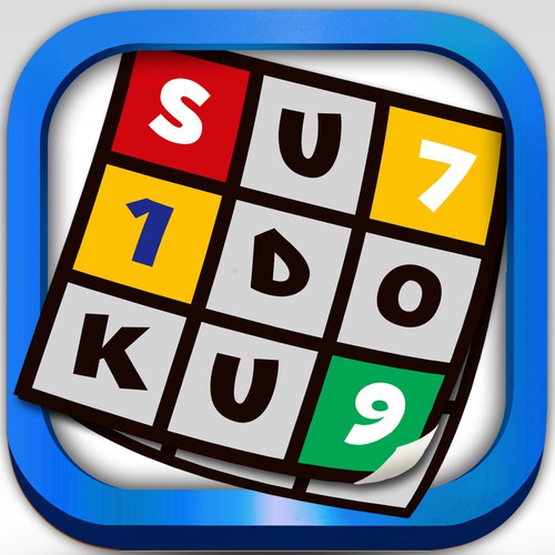 Create a fun sudoku puzzle icon for Android / iOS Concours Icône ou