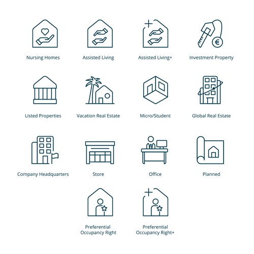 Complete Icon Refresh For A German Real Estate Company Icon Or Button Contest 99designs