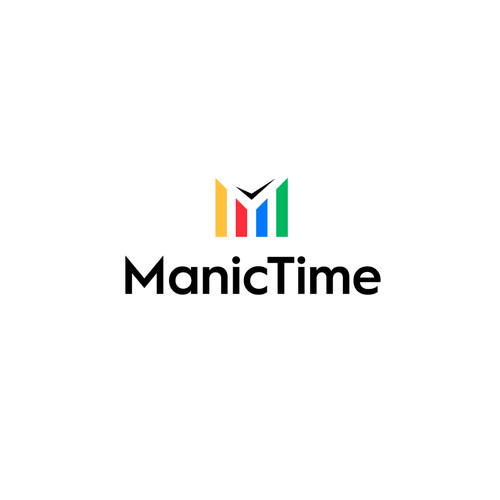 Redesign ManicTime.com logo Design by Roxana.I