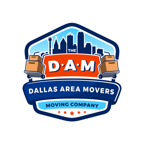 Design a fun, high-quality logo for The DAM Moving Company Design réalisé par Gloxee