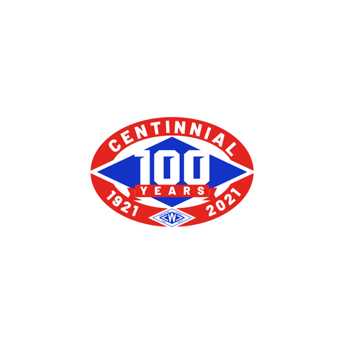 Centennial Anniversary Logo Design by R_98™