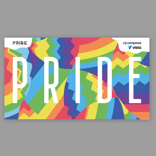 Virtual backgrounds for PRIDE month (multiple winners) Diseño de Simeo