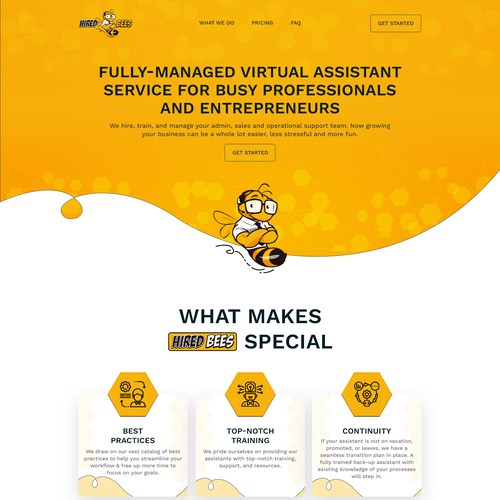 Designs | Design website for Virtual Assistant services company | Web ...