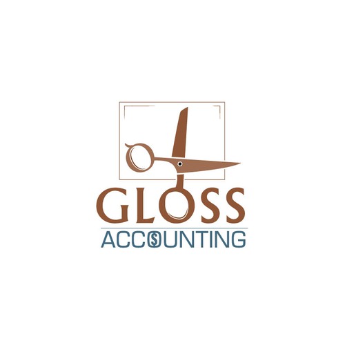 Logo for Gloss Accounting Design by Muhdin