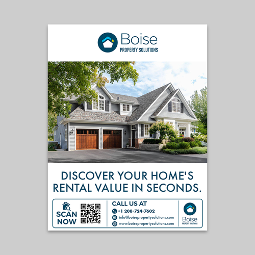 Create an Eye-Catching 1/4 Page Ad for a Leading Property Management Company! Design by @r_graphics