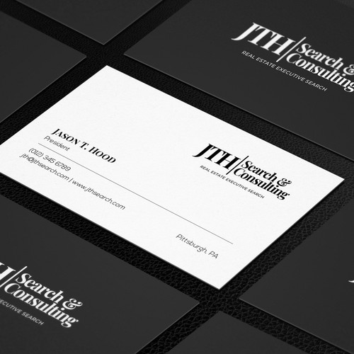 Design Business Card Design for Executive Search Firm por CilioLab✦