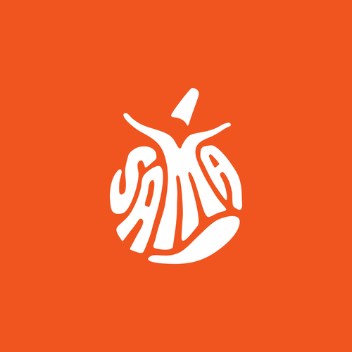 SAMA, 100% fruit juice brand Design by Ammar elkapasa