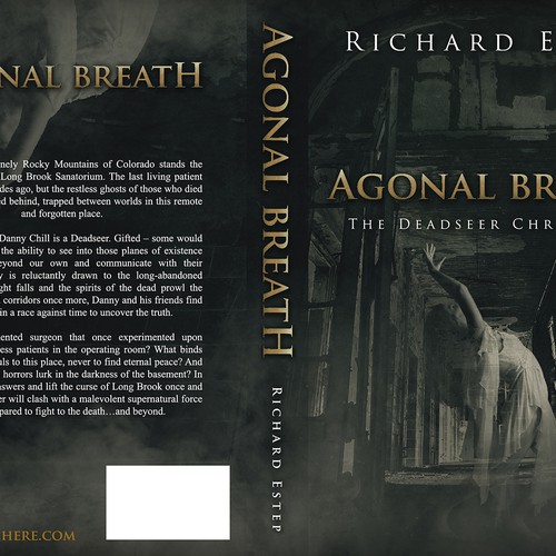 Create the cover for a chilling ghost story Design by Bandrei