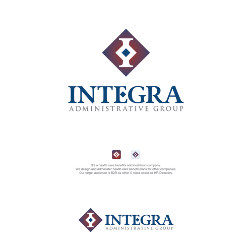 Health Benefit Plan Administrator needs fresh "but recognizable" look. Design by Vinzsign™