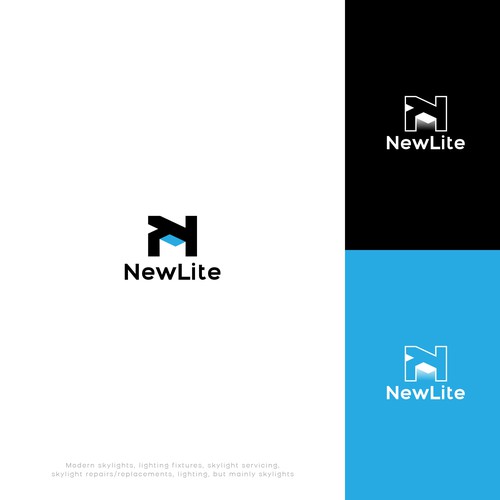 NewLite // Modern refreshing logo Design by SPECTAGRAPH