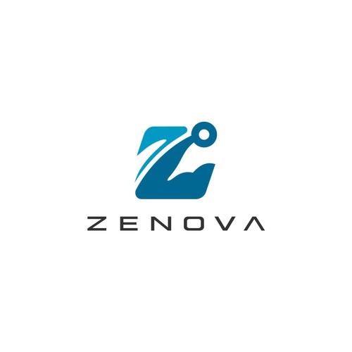 Zenova Logo: Revolutionary suite of health and wellness mobile apps Diseño de The Last Hero™