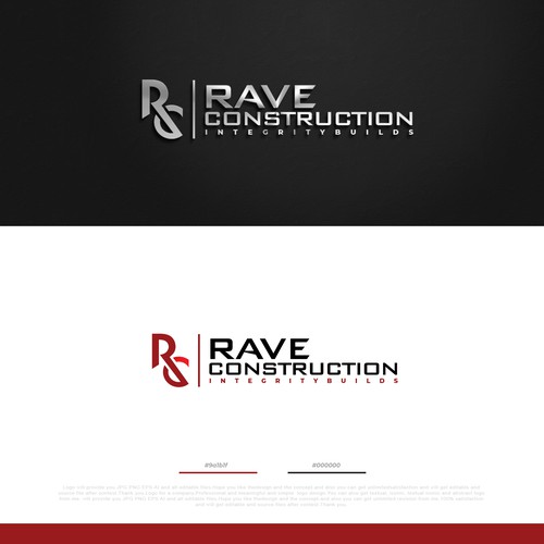 Commercial construction logo Design by Ovi Banik