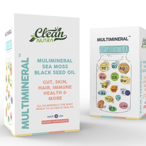 Design A Stunning Supplement Box for Best Selling Supplement Brand Design by Kosmos Art House*