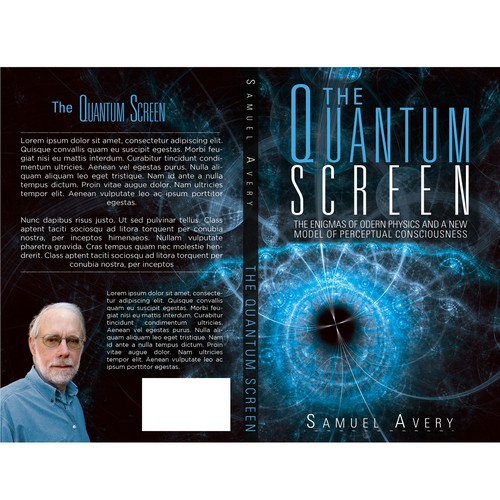 Book Cover: Quantum Physics & Consciousenss Ontwerp door srk1xz