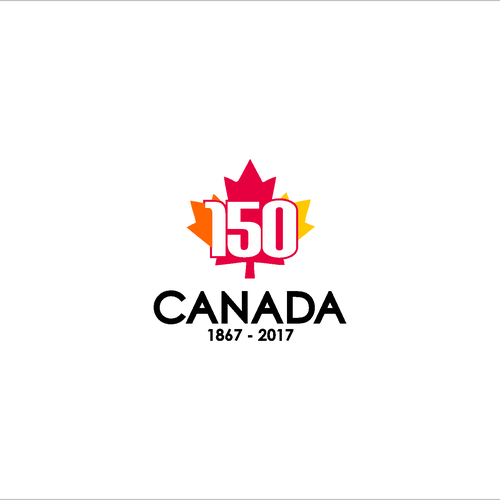 Community contest: Design Canada’s 150th birthday logo! Design by as'ad17