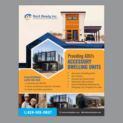 Designs Rent Ready Inc. Building Housing, Driving Progress