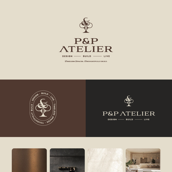 High-end Elegant Logo for Construction