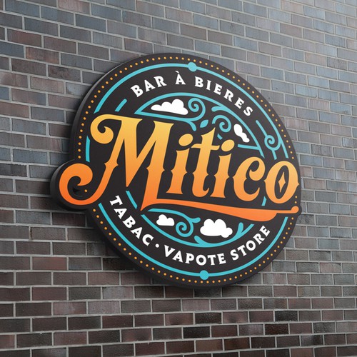 "LOGO BAR - TABAC- VAPOTE STORE FUN" ganador Logotipo y tarjeta de visita