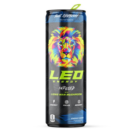 Energy Drink Label Design Design by JOHN's_AlphaCreation