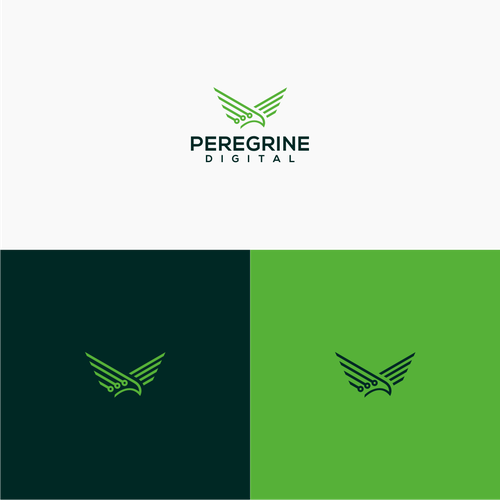 Transform A Peregrine Falcon Into A Powerful Logo For An