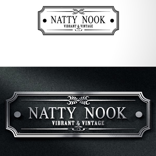 natty nook vintage logo