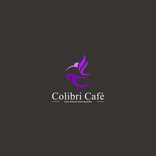 Cr er un Logo Moderne Colibri Caf Logo design contest