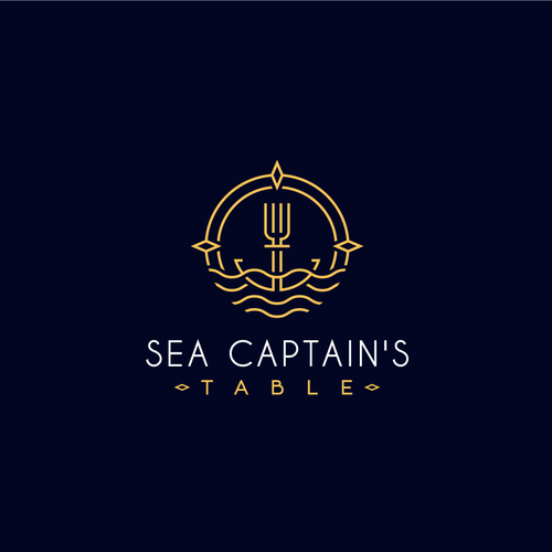 Sea Captain's Table Logo Design Design by Grifix