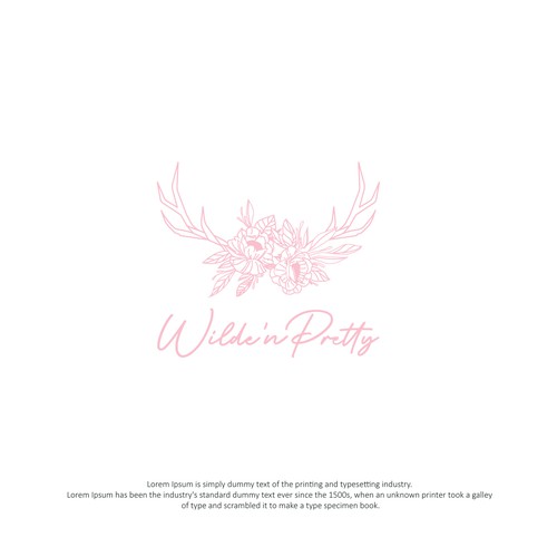 Wilde n Pretty' Logo Design by Myron Studio Design