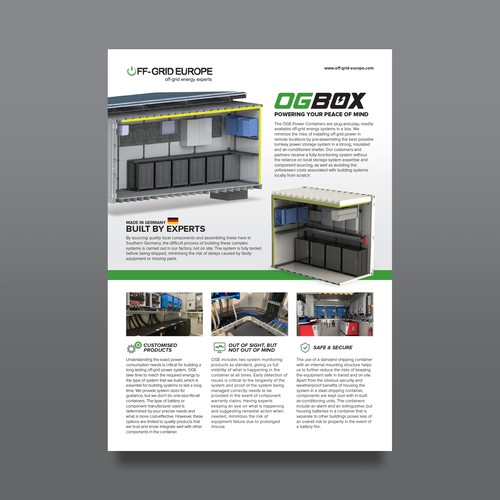 Promotional flyer Design by --Hero