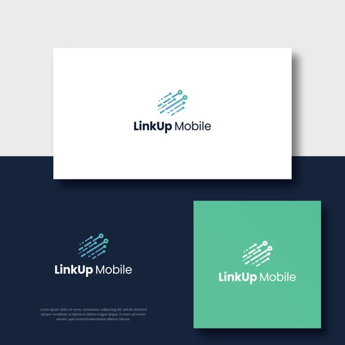 LinkUp Mobile Design by ♛ AHSAN