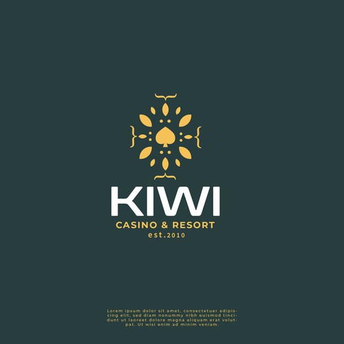 "Design a logo for a fictional casino/hotel for a group of old college friends" Design von kevincollazo