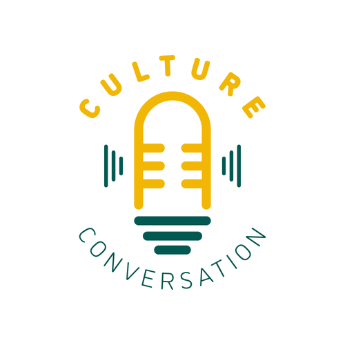 Podcast Logo for a Fun Business Podcast Intersecting Company Culture & Marketing Design by Nicusor Duman