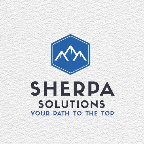 Create a powerful logo for Sherpa Solutions that will make people want to climb the career ladder Design by flis industry