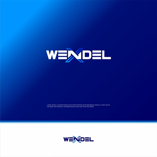 Luxury Logo Design for Wendel X — A Premium Construction Brand Built Different Design by ᑎᗩᗷᗴᗴᒪ
