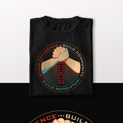 In search of a shirt design for fitness/self defense school that catches the eye Design by A-Creative